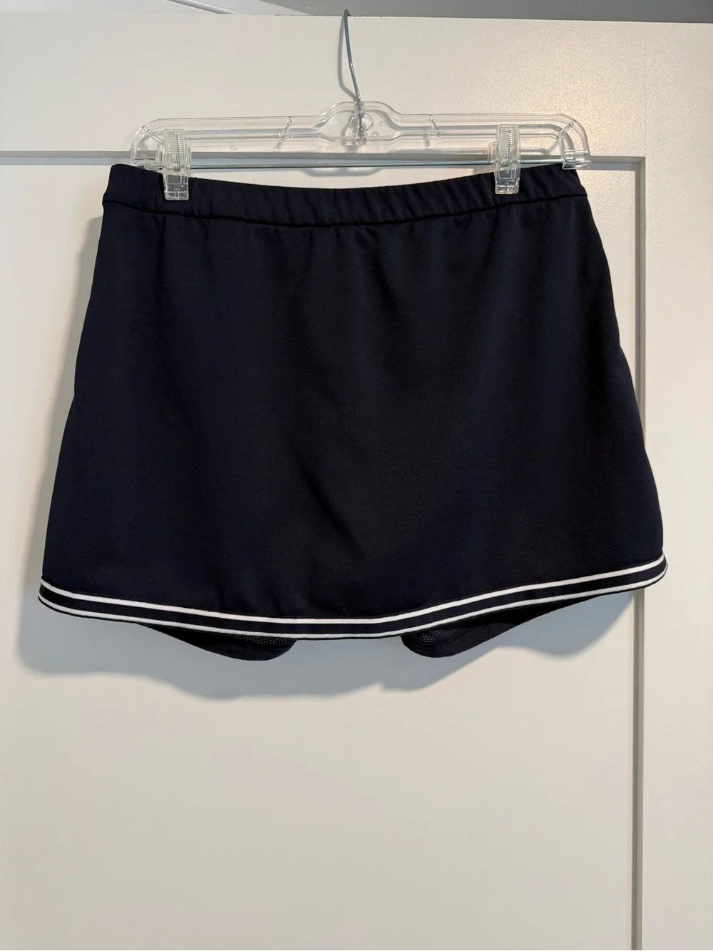 Tory Burch Navy Skort with White Trim
